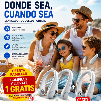 PACK VENTILADOR DE CUELLO NECK FAN